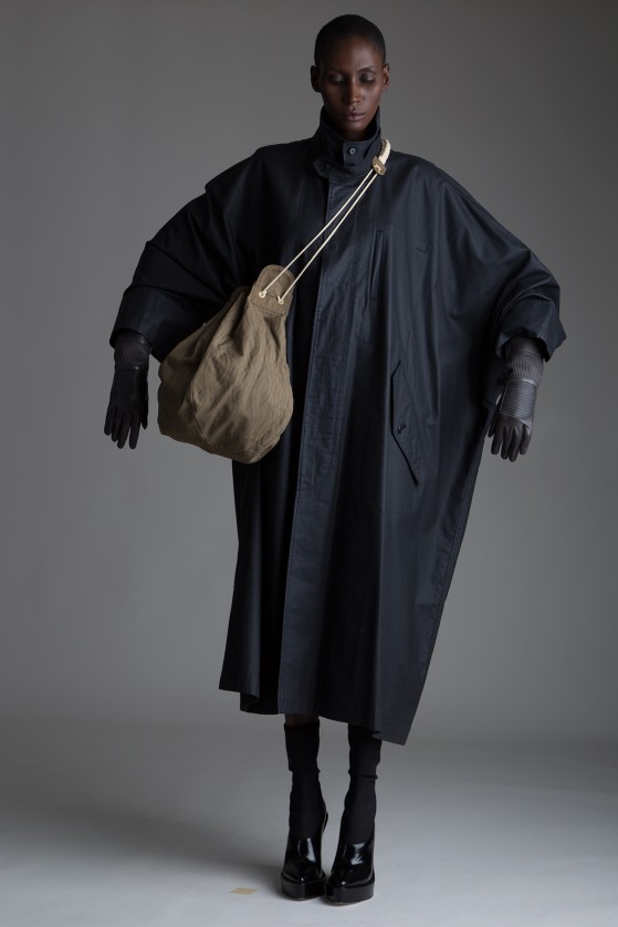 Vintage Issey Miyake Coated Windcoat